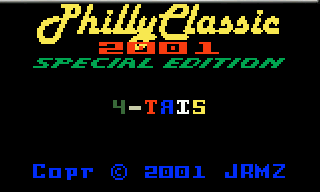 4-Tris Special Edition Title Screen