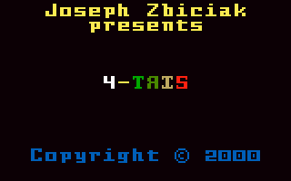 4-Tris Title Screen